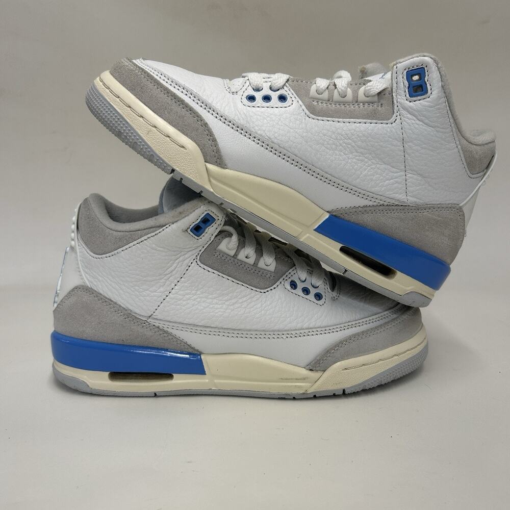 Nike Air Jordan 3 Retro GS “White Blue/Lucky Shorts"
